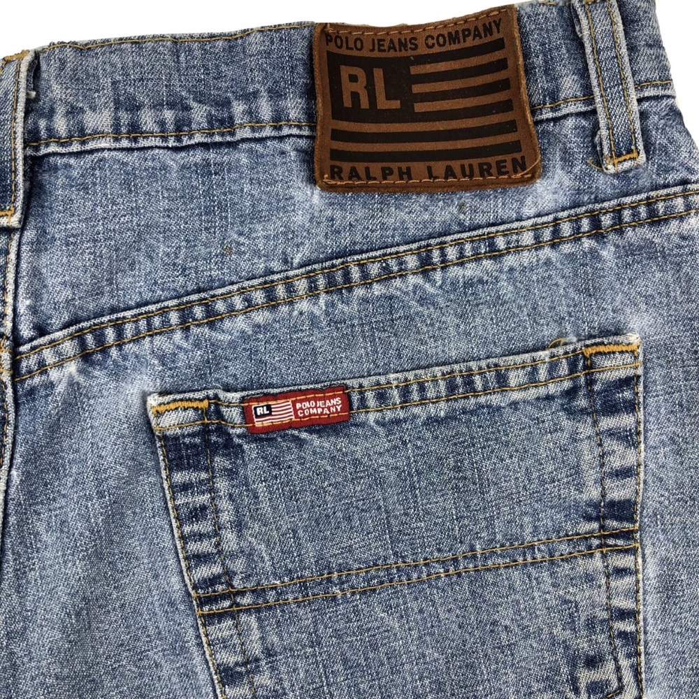 SOLD Ralph Lauren Vintage Denim Jean Shorts